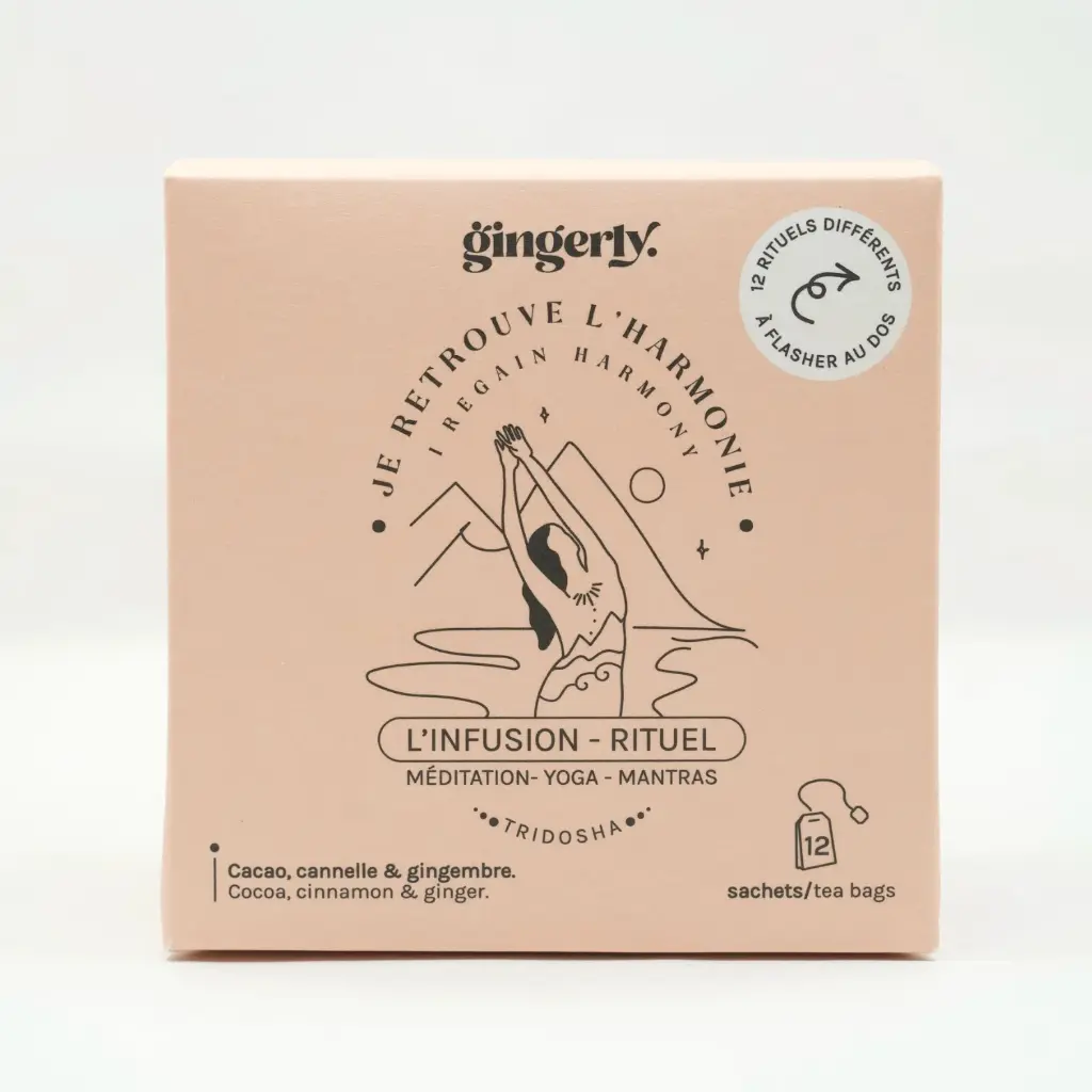 INFUSION RITUEL BIO - Je retrouve l’harmonie - 12 SACHETS