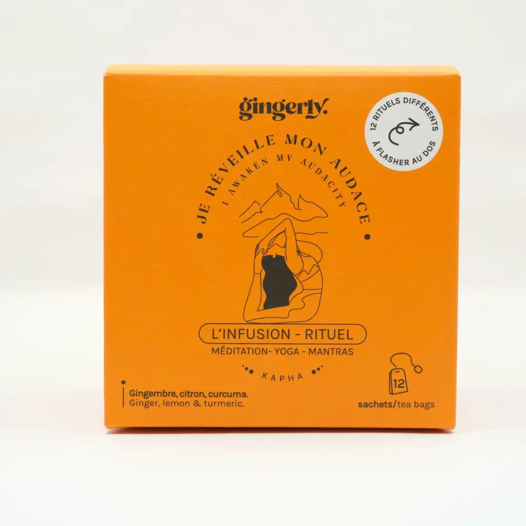 INFUSION RITUEL BIO - Je réveille mon audace - 12 SACHETS