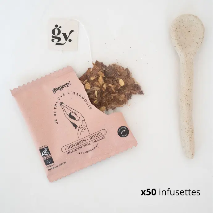 INFUSION BIO RITUEL - Je retrouve l'harmonie - 50 sachets
