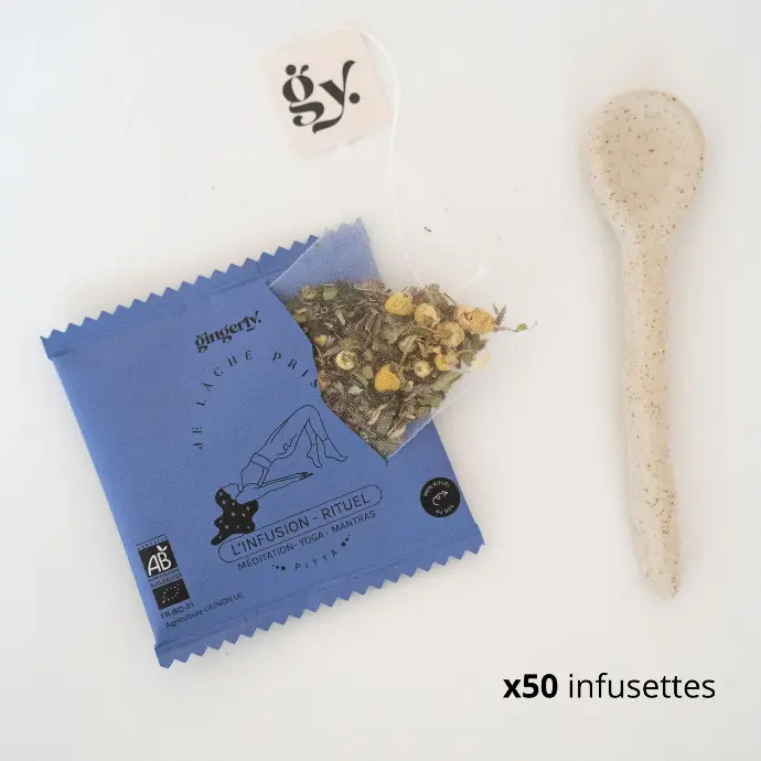 INFUSION RITUEL BIO - Je lâche prise - 50 sachets