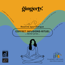 COFFRET CADEAU - Rituel routine lâcher-prise - 15 infusions