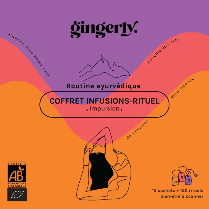 COFFRET CADEAU - Rituel routine Audace- 15 infusions