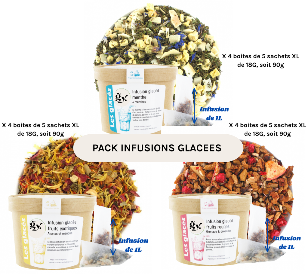 PACK INFUSIONS GLACEES