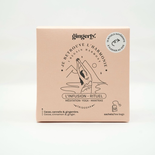 INFUSION RITUEL BIO - Je retrouve l’harmonie - 12 SACHETS