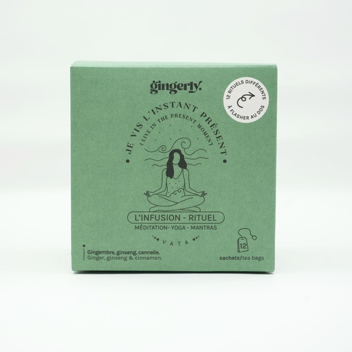 INFUSION RITUEL BIO - Je vis l'instant présent - 12 SACHETS