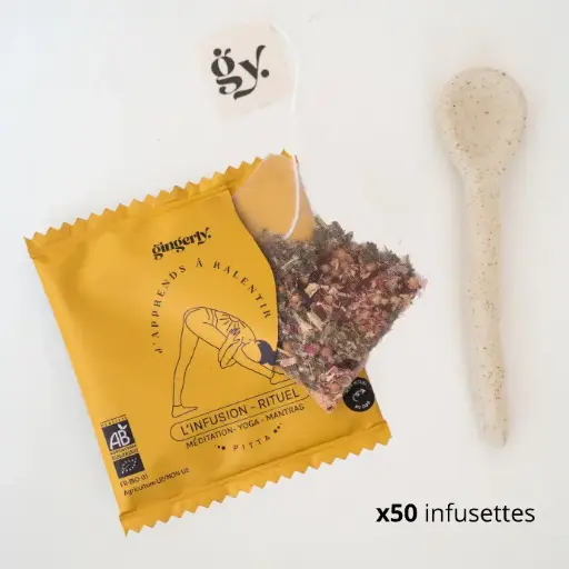 [50 SAC-RAL] INFUSION BIO RITUEL - J'apprends à ralentir - 50 sachets