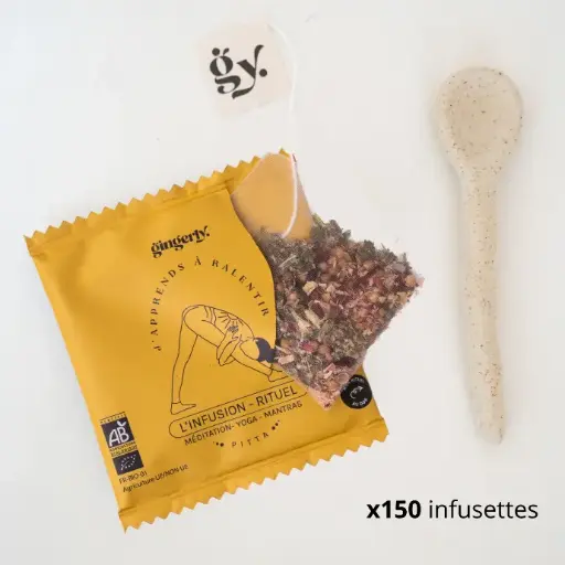 [150 SAC-RAL] INFUSION BIO RITUEL - J'apprends à ralentir - 150 sachets