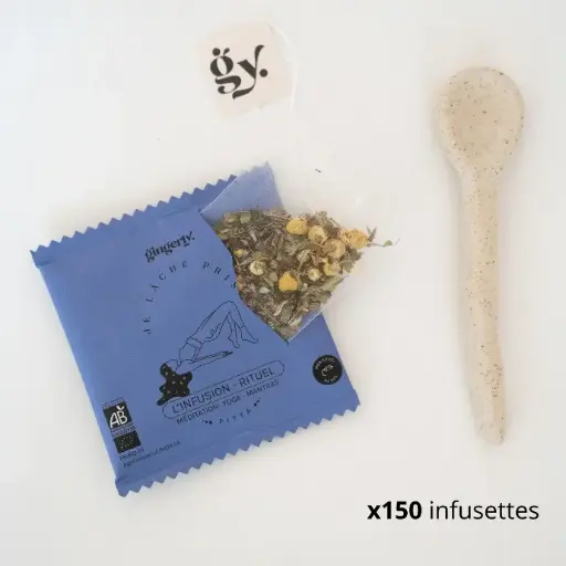 [150 SAC-LAC] INFUSION RITUEL BIO - Je lâche prise - 150 sachets