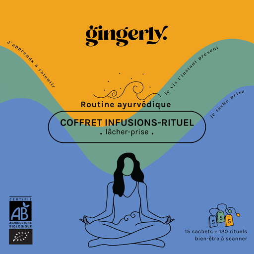 [COF-LAC] COFFRET CADEAU - Rituel routine lâcher-prise - 15 infusions